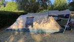 Baco 350 delux 4 persoons tunnel tent, Caravans en Kamperen, Tenten, Ophalen, Gebruikt, Tot en met 4
