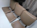 3x stoelen kleur taupe, Huis en Inrichting, Stoelen, Ophalen of Verzenden, Zo goed als nieuw, Overige kleuren, Drie