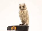 Uiltje asbak van gips 22313, Ophalen of Verzenden, Gebruikt, Dier