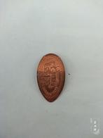 Pressed penny Carisbrooke Castle, Postzegels en Munten, Ophalen of Verzenden, Brons, Buitenland