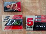 Cassettebandjes nieuw in verpakking TDK SONY, 2 t/m 25 bandjes, Overige genres, Ophalen of Verzenden, Nieuw in verpakking