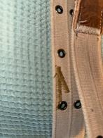 Vintage Canvas Riem, Kleding | Heren, Riemen en Ceinturen, Overige kleuren, Echt leder, Zo goed als nieuw, Riem of Ceintuur