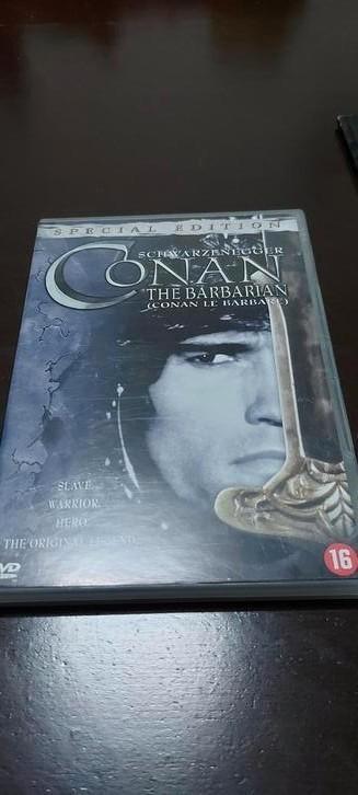 Conan the barbarian (arnold schwarzenegger), Cd's en Dvd's, Dvd's | Klassiekers, Zo goed als nieuw, Actie en Avontuur, 1980 tot heden
