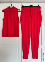 Studio anneloes set M martini top & franka broek rood, Maat 38/40 (M), Ophalen of Verzenden, Zo goed als nieuw, Rood