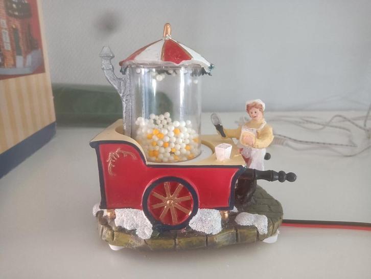 Kerstdorp popcorn maker intratuin, Diversen, Kerst, Zo goed als nieuw, Ophalen of Verzenden