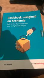 Jack Bergman - Basisboek veiligheid en economie, Jack Bergman, Sociale wetenschap, Ophalen of Verzenden, Zo goed als nieuw