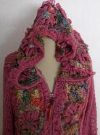 Apart hippie halflang vest met capuchon van Uttam London! L, Verzenden, Zo goed als nieuw, Maat 42/44 (L), Overige kleuren