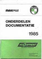 Puch Maxi Plus onderdelenboek 1985 (5723z), Fietsen en Brommers, Handleidingen en Instructieboekjes, Zo goed als nieuw, Verzenden