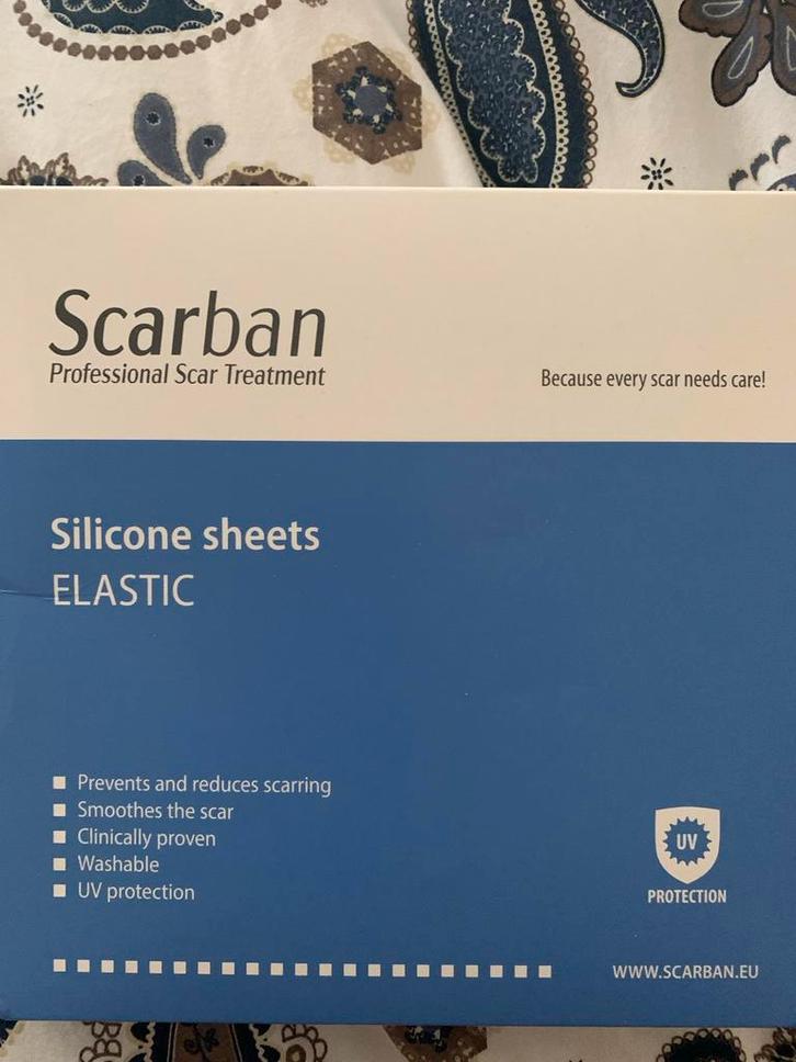 Scarban Siliconen Pleisters - Littekenbehandeling, Sieraden, Tassen en Uiterlijk, Uiterlijk | Lichaamsverzorging, Nieuw, Overige typen