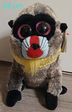 Ty beanie boo aap Wasabi 24 cm, Ophalen of Verzenden, Zo goed als nieuw, Overige typen
