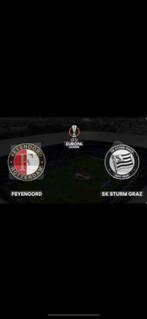 Feyenoord- Sturm graz, Tickets en Kaartjes, Sport | Voetbal, Losse kaart, Drie personen of meer, Januari, Europa of Champions League