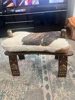 Vintage Kamelen Zadel Krukje, Minder dan 50 cm, Gebruikt, Ophalen of Verzenden, Overige vormen