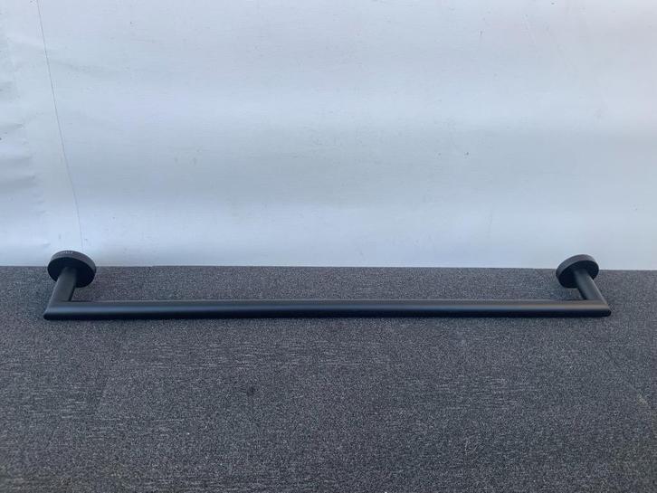 Wandhanddoekhouder 60cm matzwart Geesa Nemox Black, Huis en Inrichting, Woonaccessoires | Overige, Nieuw, Ophalen