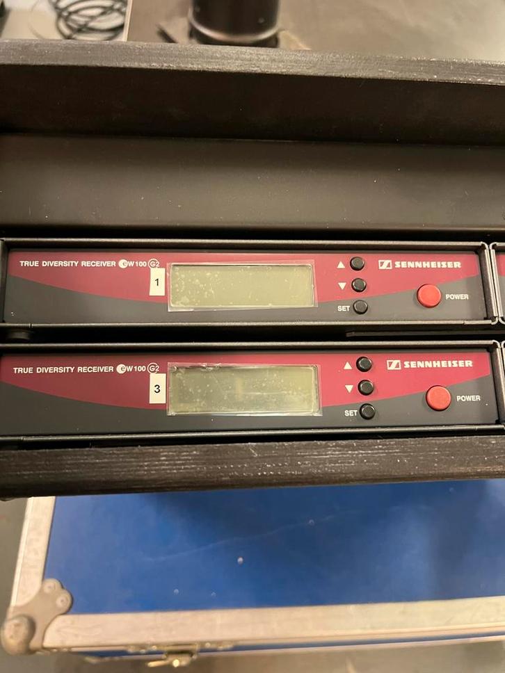 4x Sennheiser EW 100 G2 Draadloze Microfoon Systemen, Muziek en Instrumenten, Microfoons, Gebruikt, Zangmicrofoon, Draadloos, Ophalen