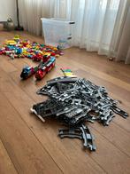 DUPLO MET TREINEN EN RAILS, Ophalen, Gebruikt, Overige merken