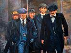 Alex L- Peaky Blinders- Handgeschilderd (100%)- Origineel, Ophalen of Verzenden
