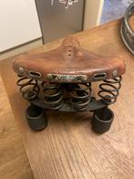 Leppers Fietszadel met Veren - Klassiek Comfort, Ophalen of Verzenden, Gebruikt, Oldtimer, Zadel