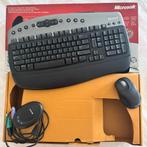 Microsoft Wireless MultiMedia Keyboard Mouse Vintage 2000s, Computers en Software, Toetsenborden, Ophalen of Verzenden, Zo goed als nieuw