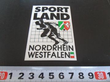 stickers Duitsland Sport Land Nordrhein Westfalen  beschikbaar voor biedingen