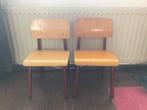 2 Vintage Schoolstoeltjes kleuter, Ophalen, Gebruikt, Jongen of Meisje