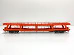FLM: 5745 ÖBB Autotransportwagon Oranje zonder auto's voor H, Ophalen, Gebruikt, Gelijkstroom, Fleischmann