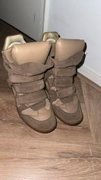 Isabel Marant khaki Sneakers Maat 39, Ophalen, Gedragen, Beige, Sneakers of Gympen