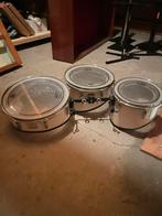 Snare drum, timp toms en bass drum te koop, Overige merken, Gebruikt, Ophalen of Verzenden