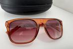 Armani vintage zonnebril dames incl koker, Overige merken, Zonnebril, Bruin, Verzenden