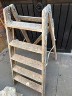 Houten schilderstrap, Gebruikt, Trap, Ophalen of Verzenden, Opvouwbaar of Inschuifbaar