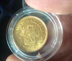 5 gulden 1912 en een herslag 10 gulden 1818 gemerkt 585, Postzegels en Munten, Munten | Nederland, Verzenden, Koningin Wilhelmina