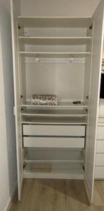Witte IKEA Pax kast, 100x35x236 cm, 100 tot 150 cm, Ophalen of Verzenden, Zo goed als nieuw, 25 tot 50 cm
