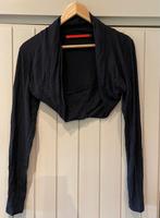 Zwarte bolero voor strapless jurk maat M van Steps., Ophalen of Verzenden, Zo goed als nieuw