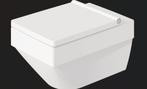 Design Wand WC  Rimless  Met WC-bril  Showroommodel duravit, Ophalen, Nieuw, Steen, Toilet