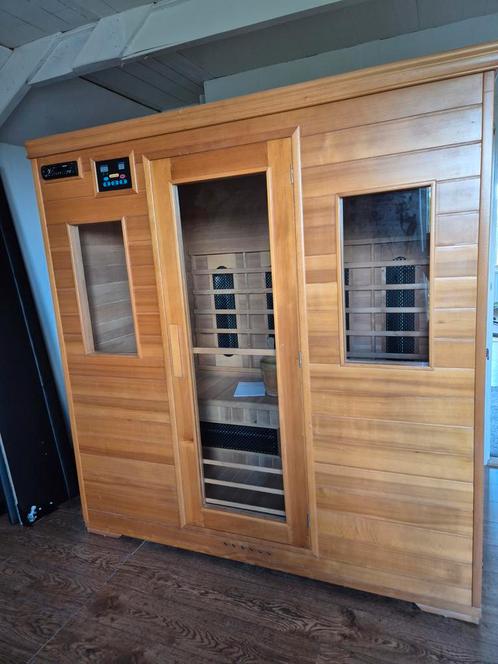 Sparden Infrarood Sauna 3-persoons, Sport en Fitness, Sauna, Zo goed als nieuw, Complete sauna, Infrarood, Ophalen