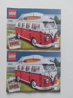 Lego 10220 Volkswagen Camper T1 Kampeerbus, Kinderen en Baby's, Speelgoed | Duplo en Lego, Ophalen of Verzenden, Zo goed als nieuw