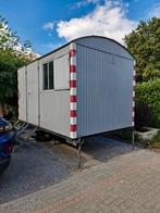 te huur schaftkeet keet met wc wasbak verlichting kachel, Doe-het-zelf en Verbouw, Bouwketen en Schaftketen, Ophalen, Gebruikt