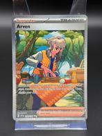 Trainer Arven - Pokémon Scarlet Violet - #249/198 SVI, Ophalen of Verzenden, Zo goed als nieuw, Losse kaart, Foil