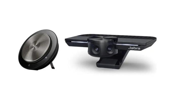 Jabra PanaCast + Speak 750 MS, Computers en Software, Pc speakers, Zo goed als nieuw, Audiokanaal 2.0, Ophalen of Verzenden