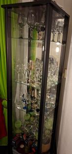 Mooie Glazen Vitrine Kast., Huis en Inrichting, Kasten | Vitrinekasten, Ophalen, Minder dan 50 cm, Zo goed als nieuw, 150 tot 200 cm