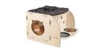 Kattenhuis zgn, Dieren en Toebehoren, Kattenmanden, Ophalen of Verzenden, Nieuw