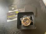 Aeromeister horloge goud zilver 5at, Sieraden, Tassen en Uiterlijk, Horloges | Heren, Overige merken, Staal, Polshorloge, Overige materialen