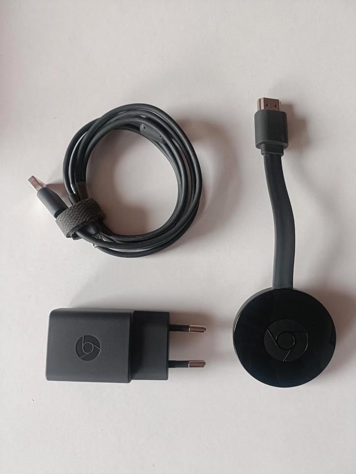 Google Chromecast V2 - zo goed als nieuw!, Audio, Tv en Foto, Mediaspelers, Zo goed als nieuw, Zonder harde schijf, HDMI, Verzenden