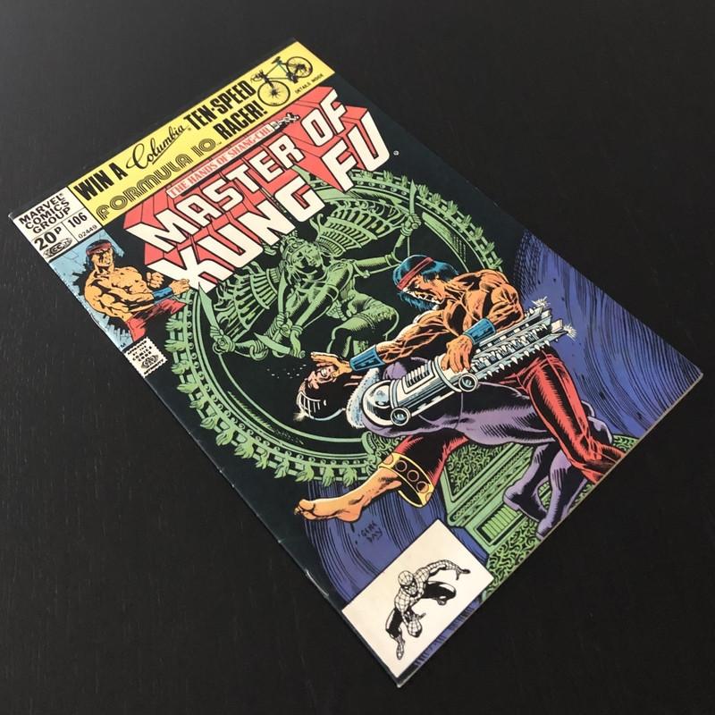 Master of Kung Fu Vol.1 #106 UK (1981) FN/VF (7.0), Amerika, Marvel Comics, Ophalen of Verzenden, Gelezen
