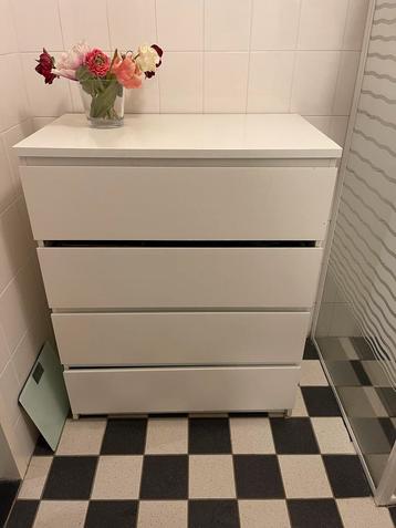 IKEA Malmö Ladekast Wit - 80x100cm beschikbaar voor biedingen