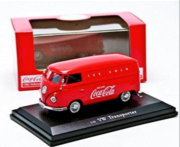 Volkswagen Coca Cola TRANSPORTER' 62 1/43 Motorcity Classics beschikbaar voor biedingen
