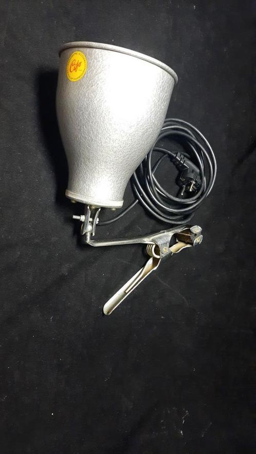 Vintage fotografie klemlamp merk Cifo,lees beschrijving, Huis en Inrichting, Lampen | Spots, Zo goed als nieuw, Led, Ophalen of Verzenden