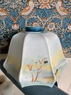 Art Deco opaline lampenkap natuur, Antiek en Kunst, Antiek | Lampen, Ophalen of Verzenden