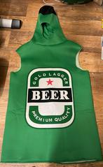 Super leuk bier kostuum/ verkleedpak bierfles, Carnaval, Overige maten, Ophalen of Verzenden, Zo goed als nieuw