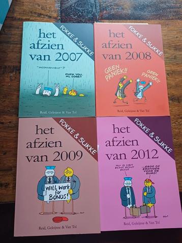 Fokke & Sukke - Jaargangen 2007, 2008, 2009, 2012 beschikbaar voor biedingen