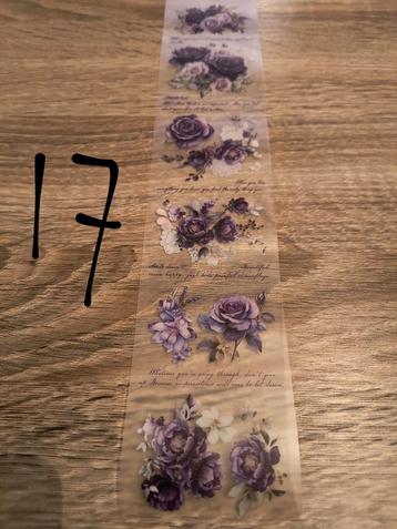 Stickers voor scrapbooking of junk journal  beschikbaar voor biedingen